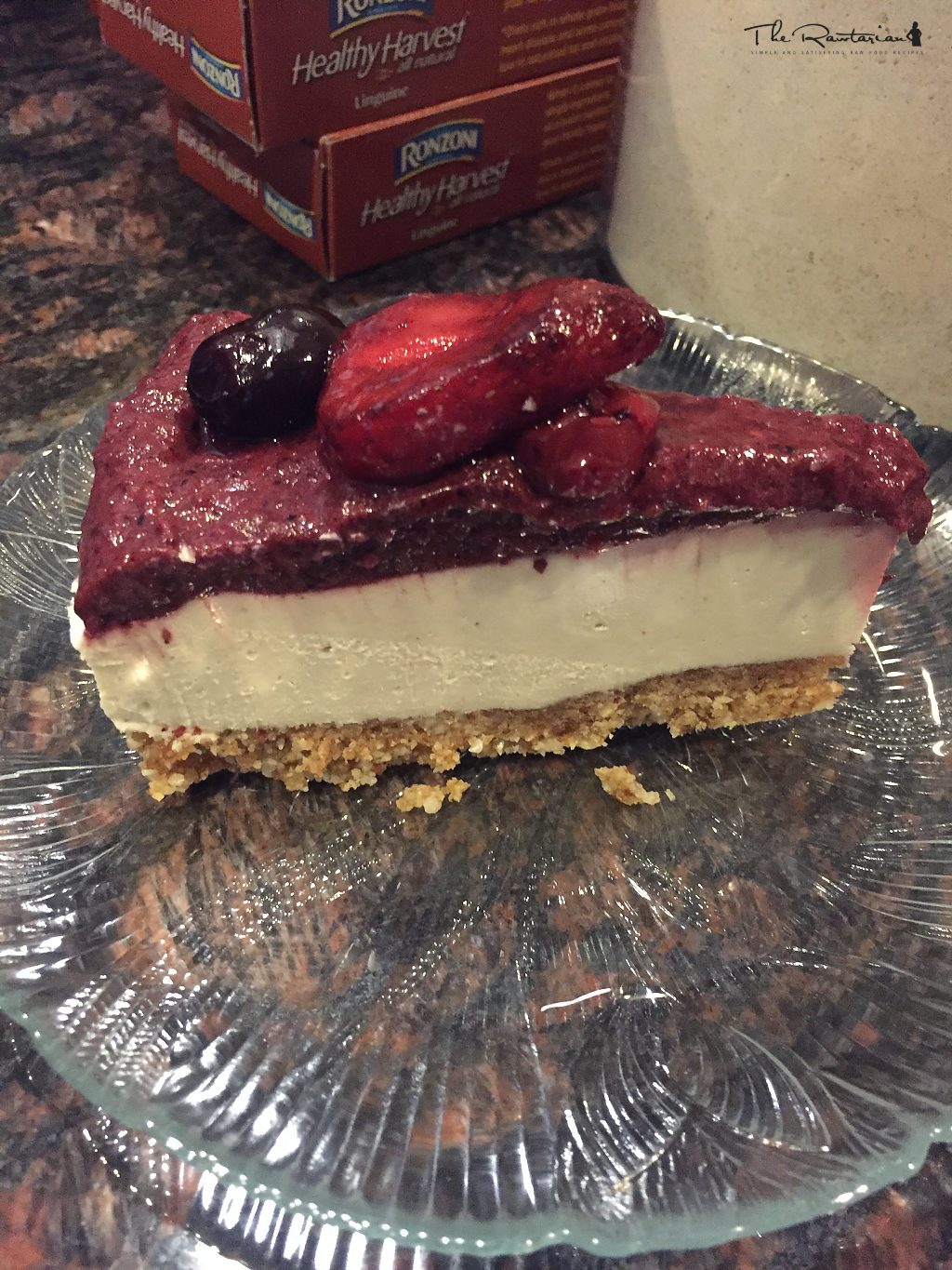 Raw cheesecake recipe The Rawtarian