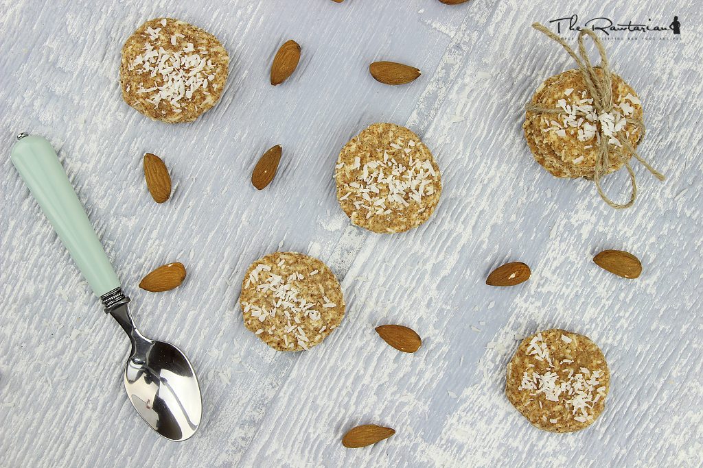 Easy almond pulp cookies The Rawtarian