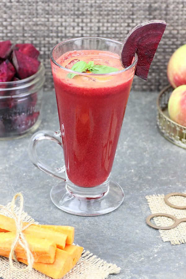 Raw apple beet juice recipe The Rawtarian