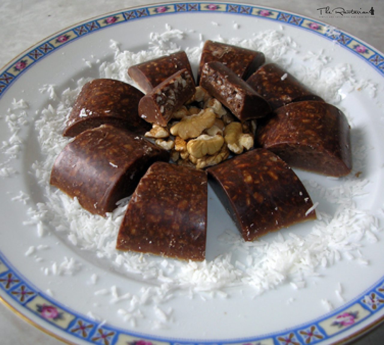 Carob Coconut Candy Bars | The Rawtarian