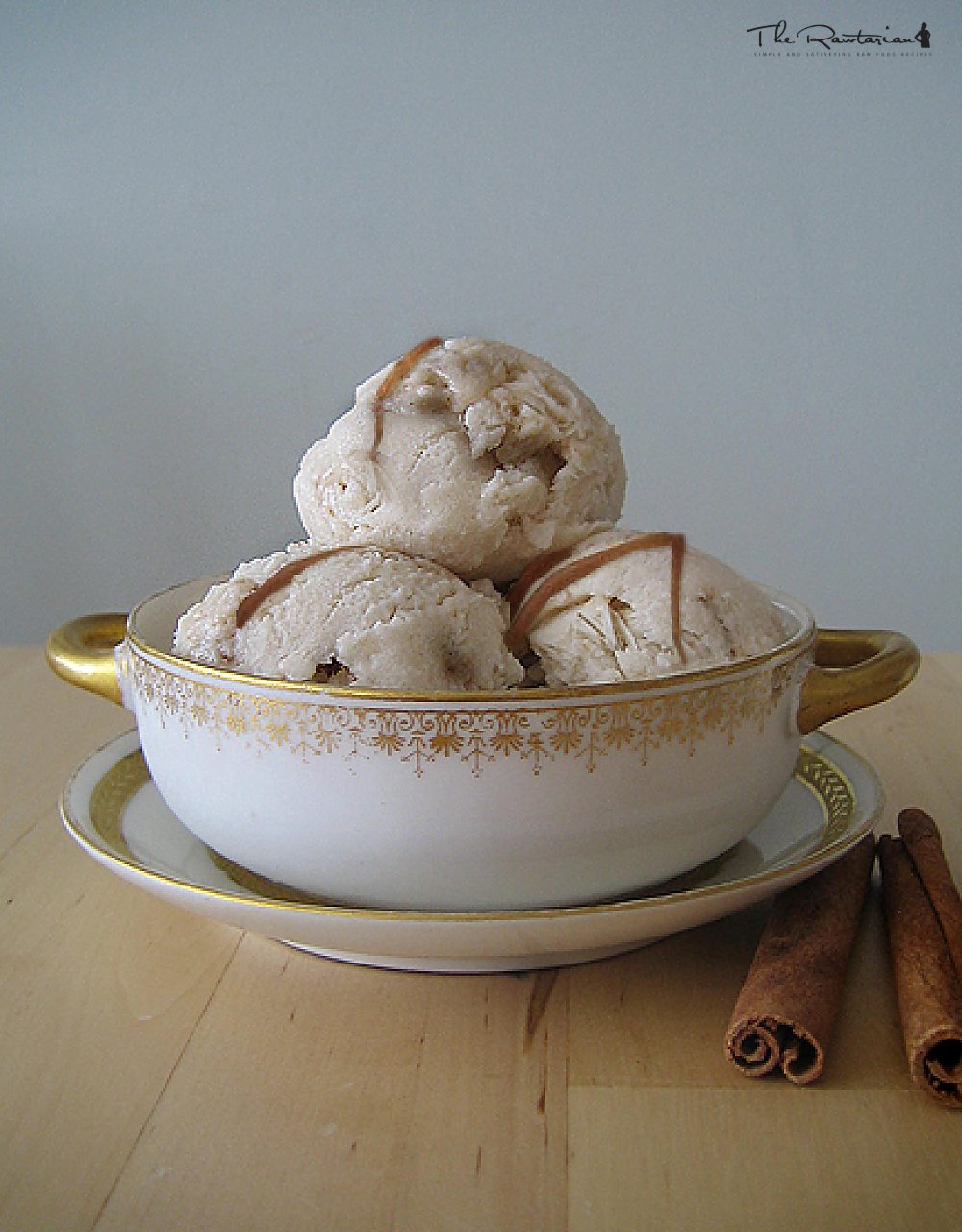 Cinnamon Bun Ice Cream The Rawtarian