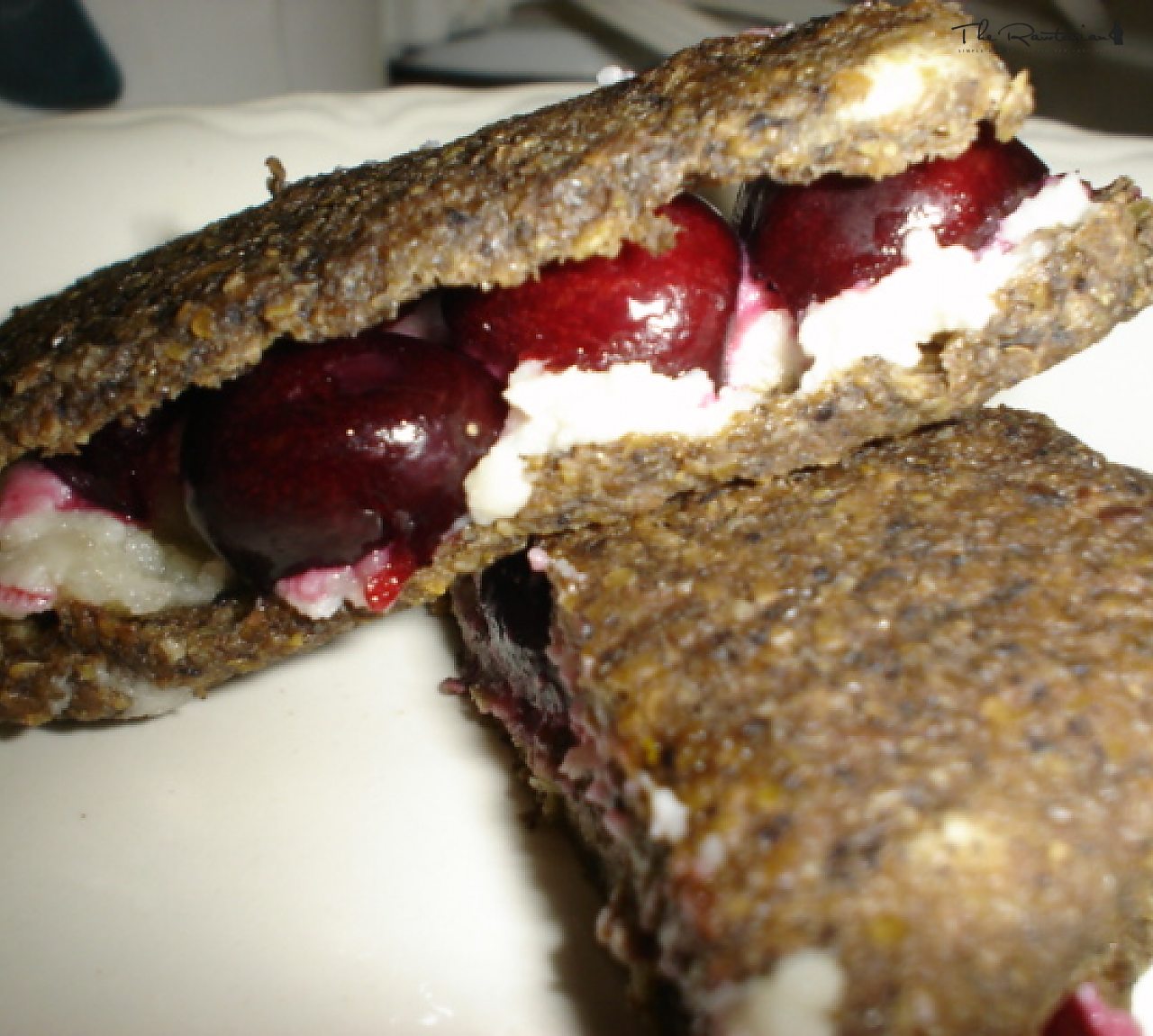 Cream Cheese and 'Jelly' Sandwich | The Rawtarian