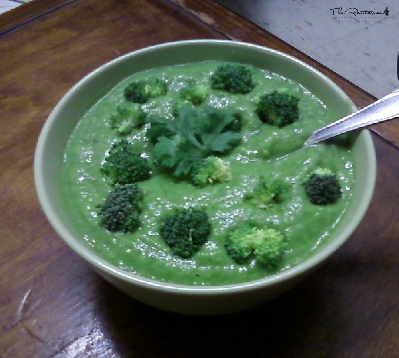 Cream of Broccoli Soup | The Rawtarian