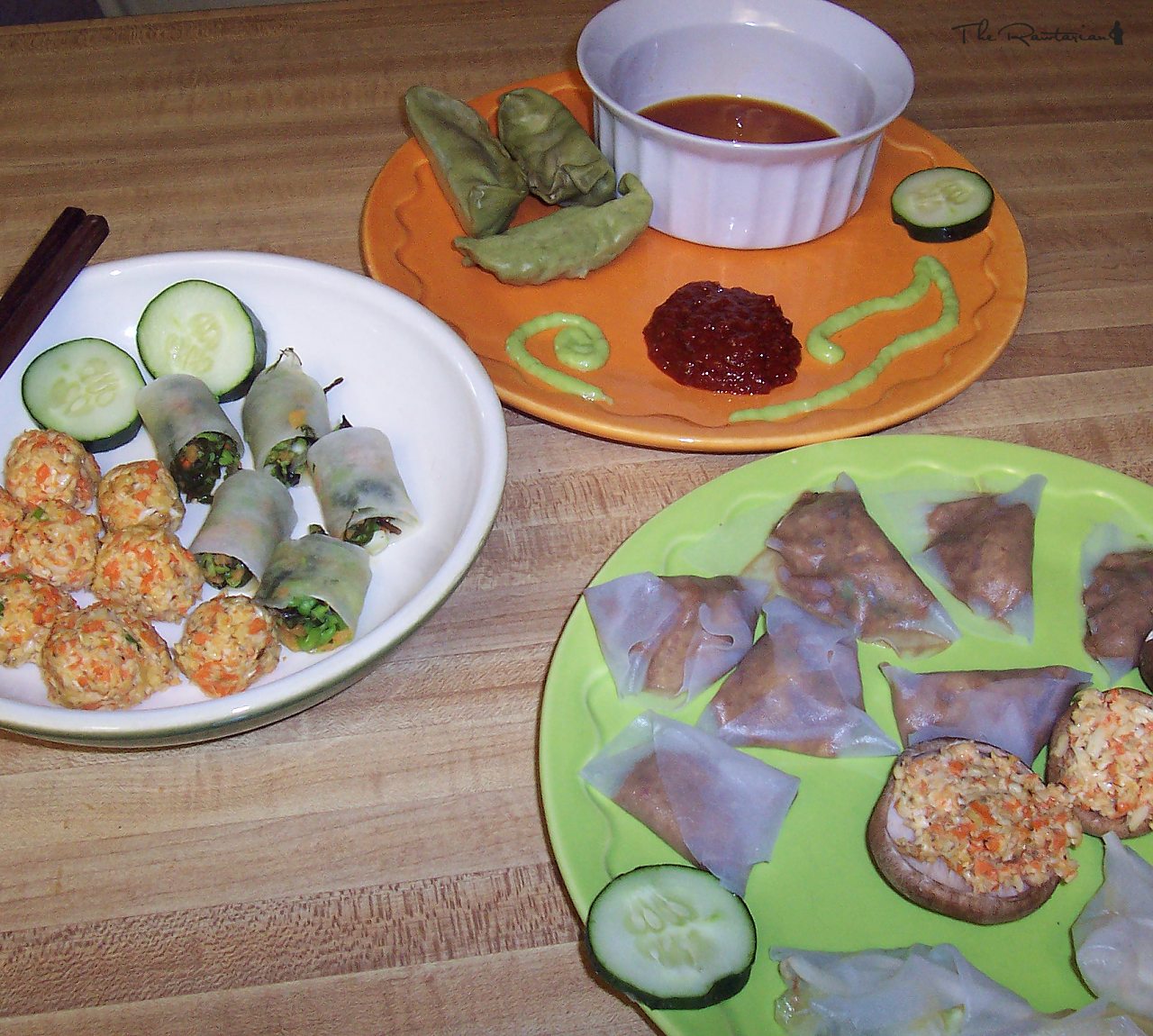 dim sum raw and simple | The Rawtarian