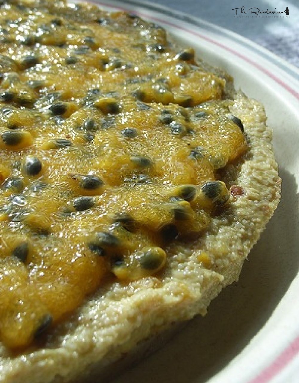 Mango and Passionfruit Tart | The Rawtarian