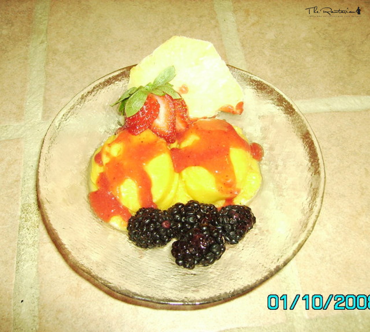Mango Sorbet | The Rawtarian