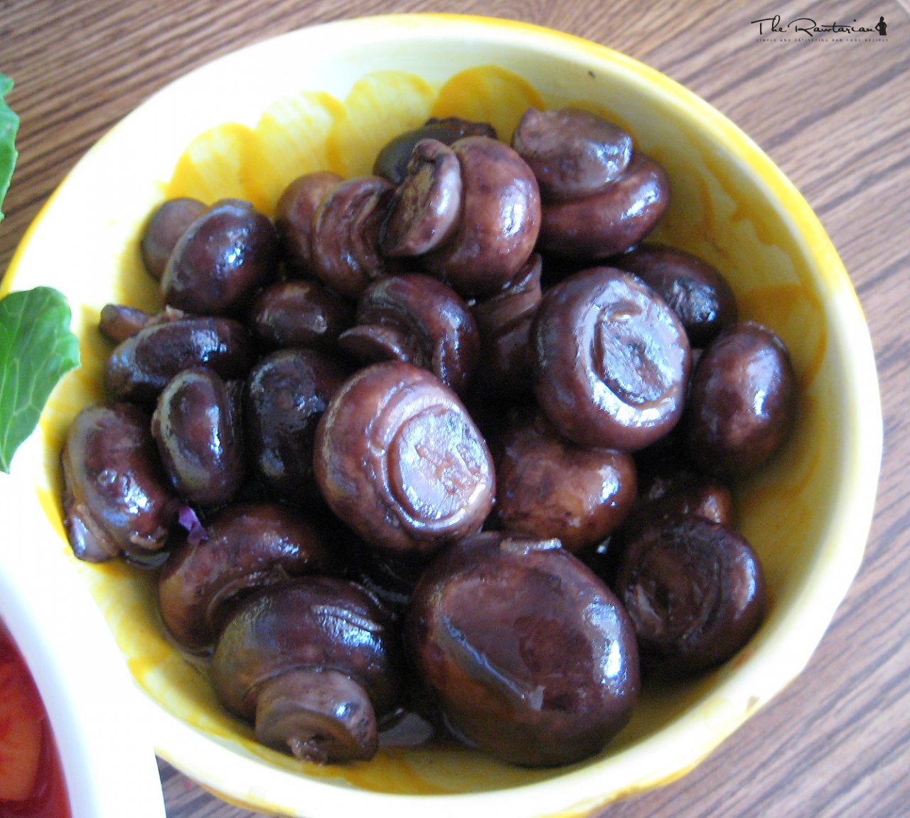 Marinated Mushrooms | The Rawtarian