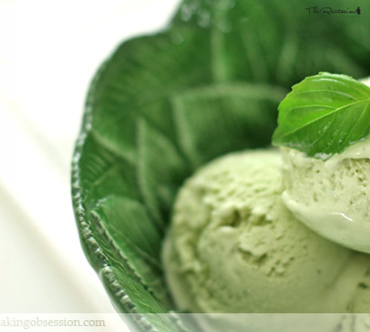 Raw Basil Ice Cream The Rawtarian