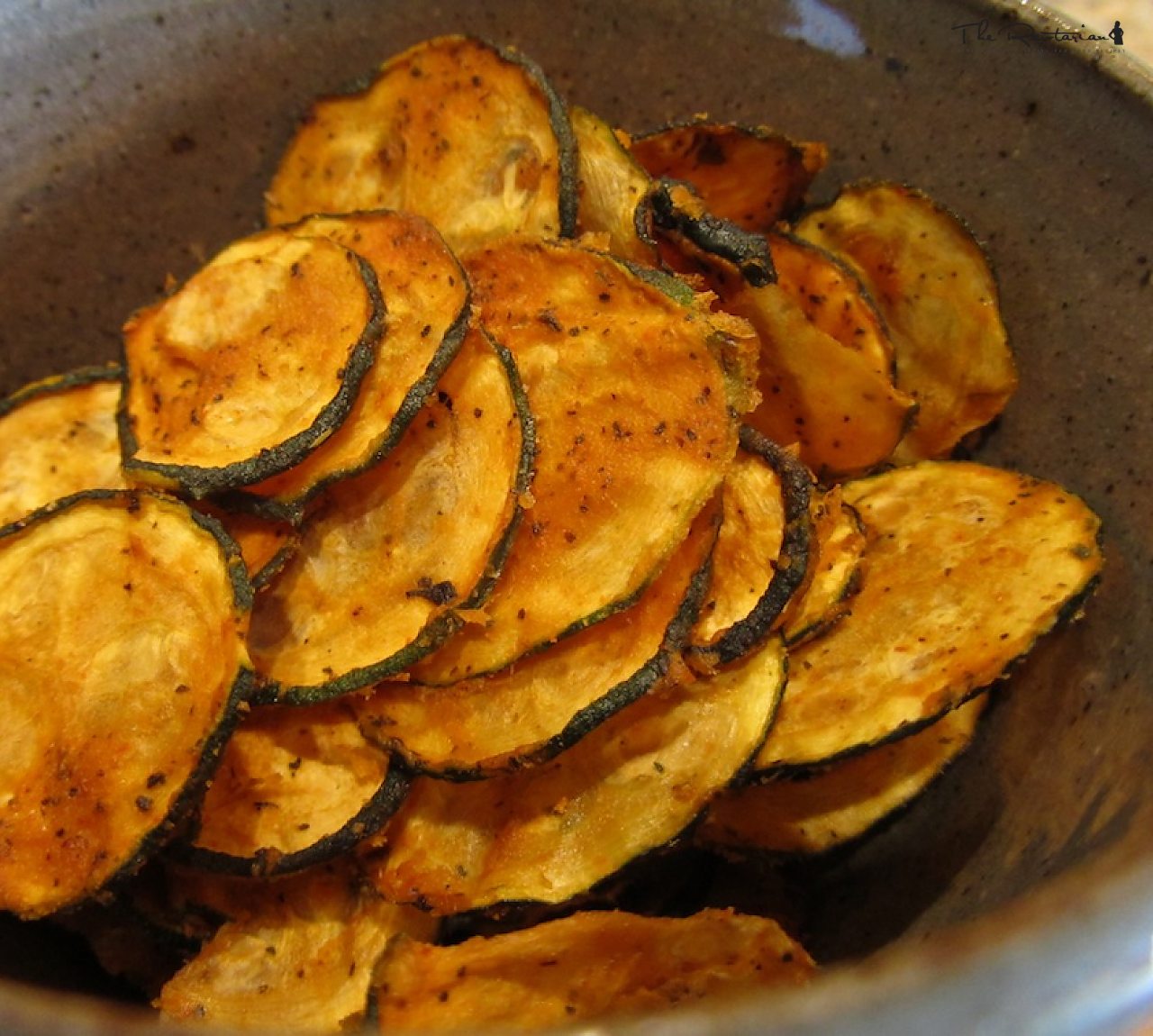 Raw Spicy Zucchini Chips | The Rawtarian