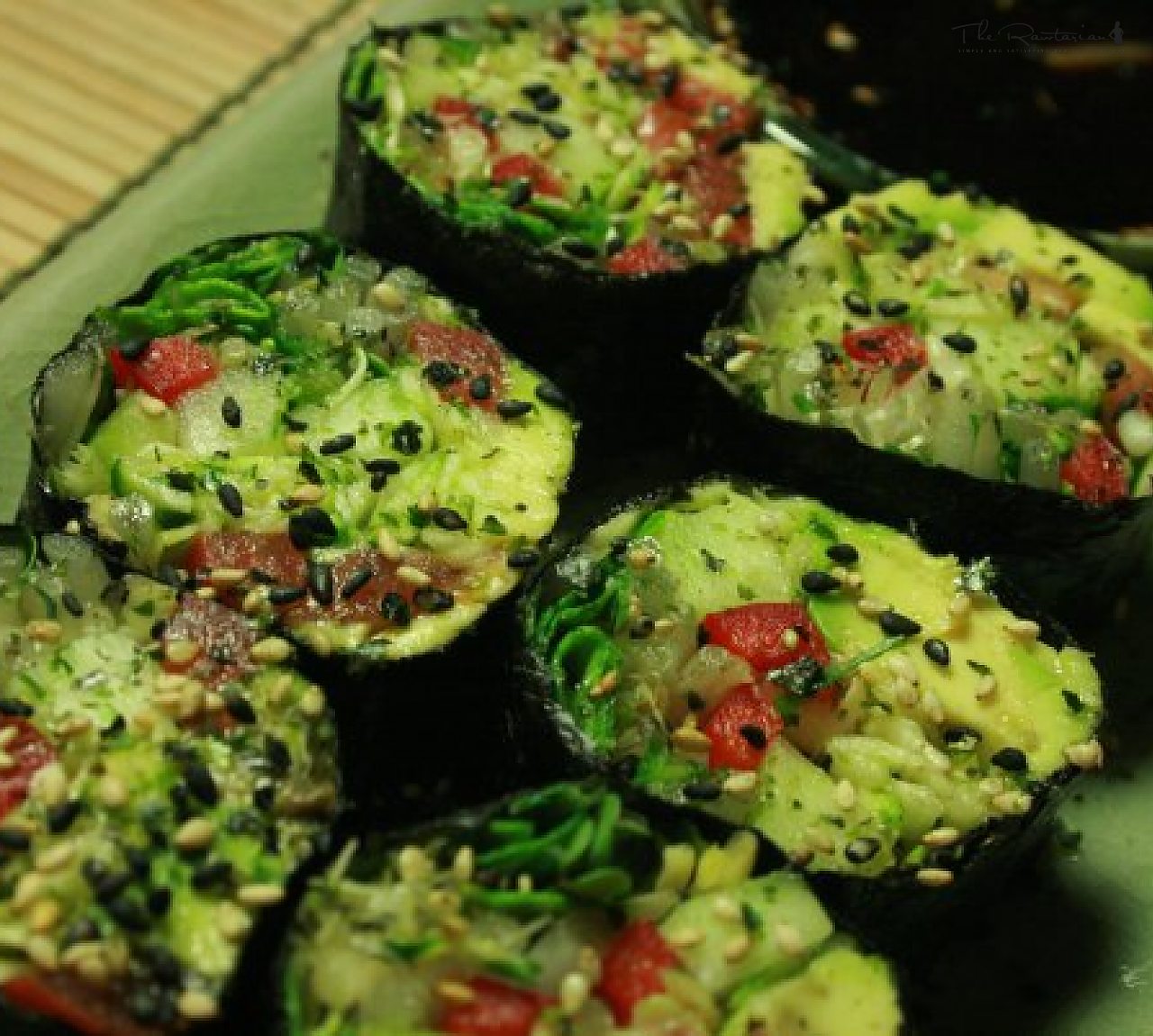 RAWsome Nori Rolls The Rawtarian