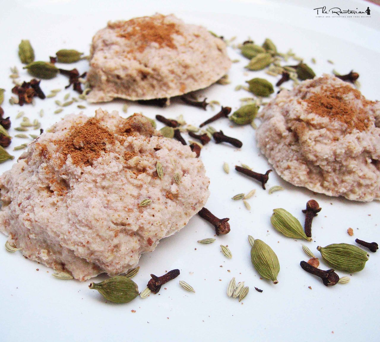 Roshi's Chai Cookie Cakes and Chai | The Rawtarian