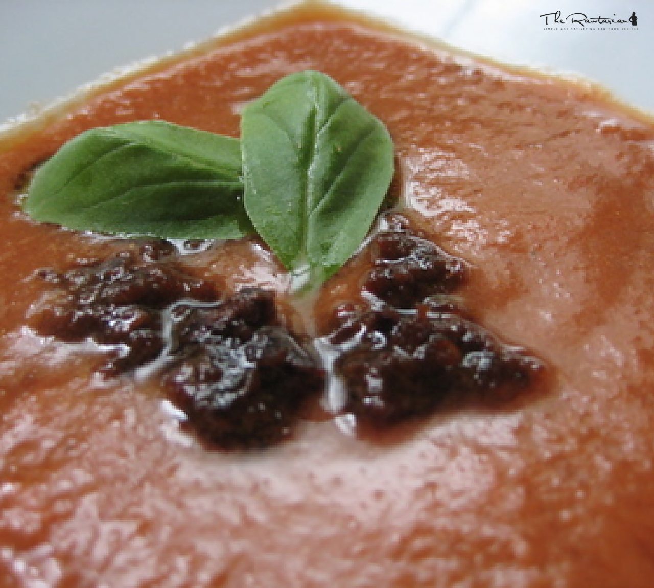 Spicy Tomato Herb Soup | The Rawtarian