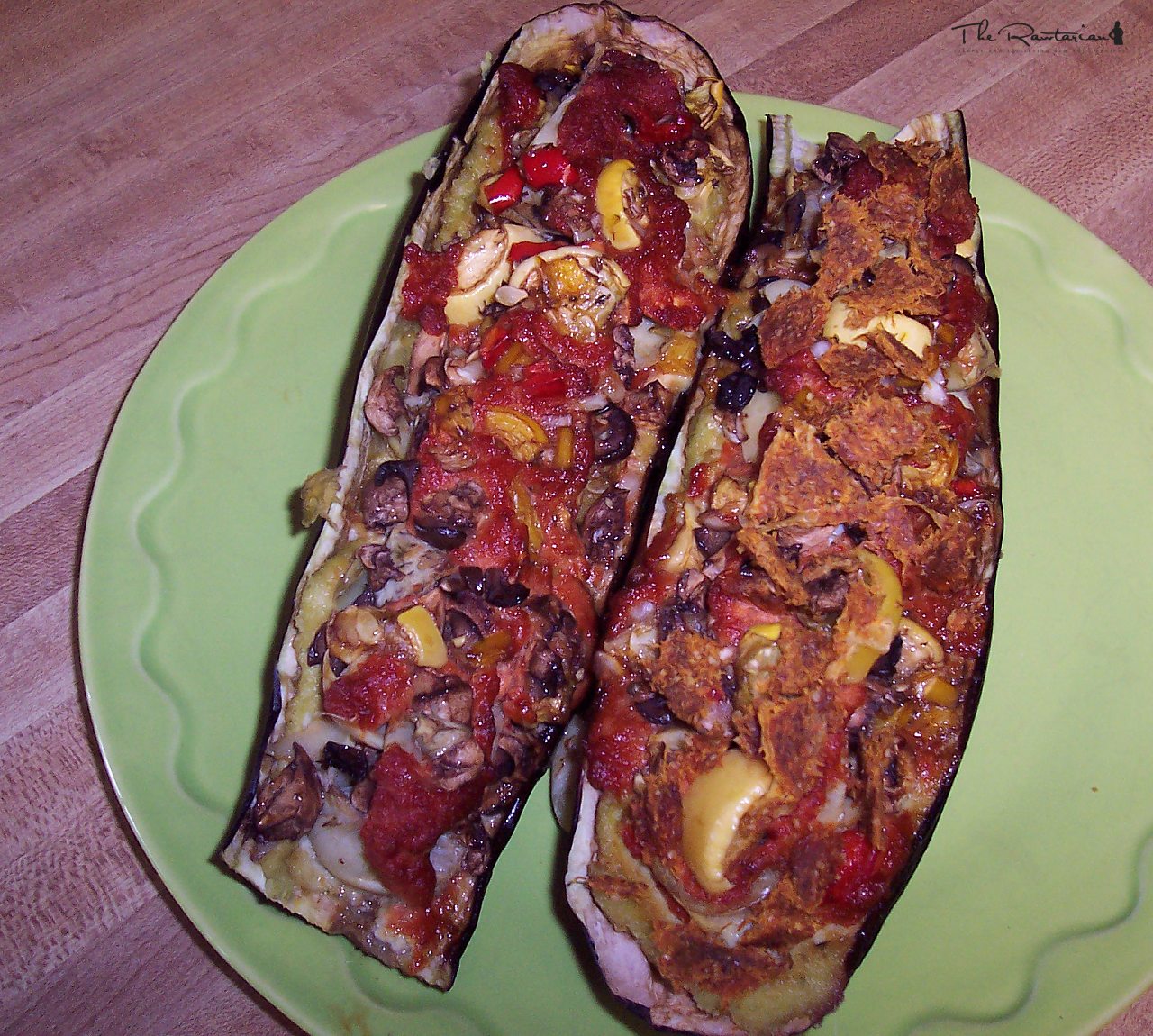 Stuffed Enough Eggplant | The Rawtarian