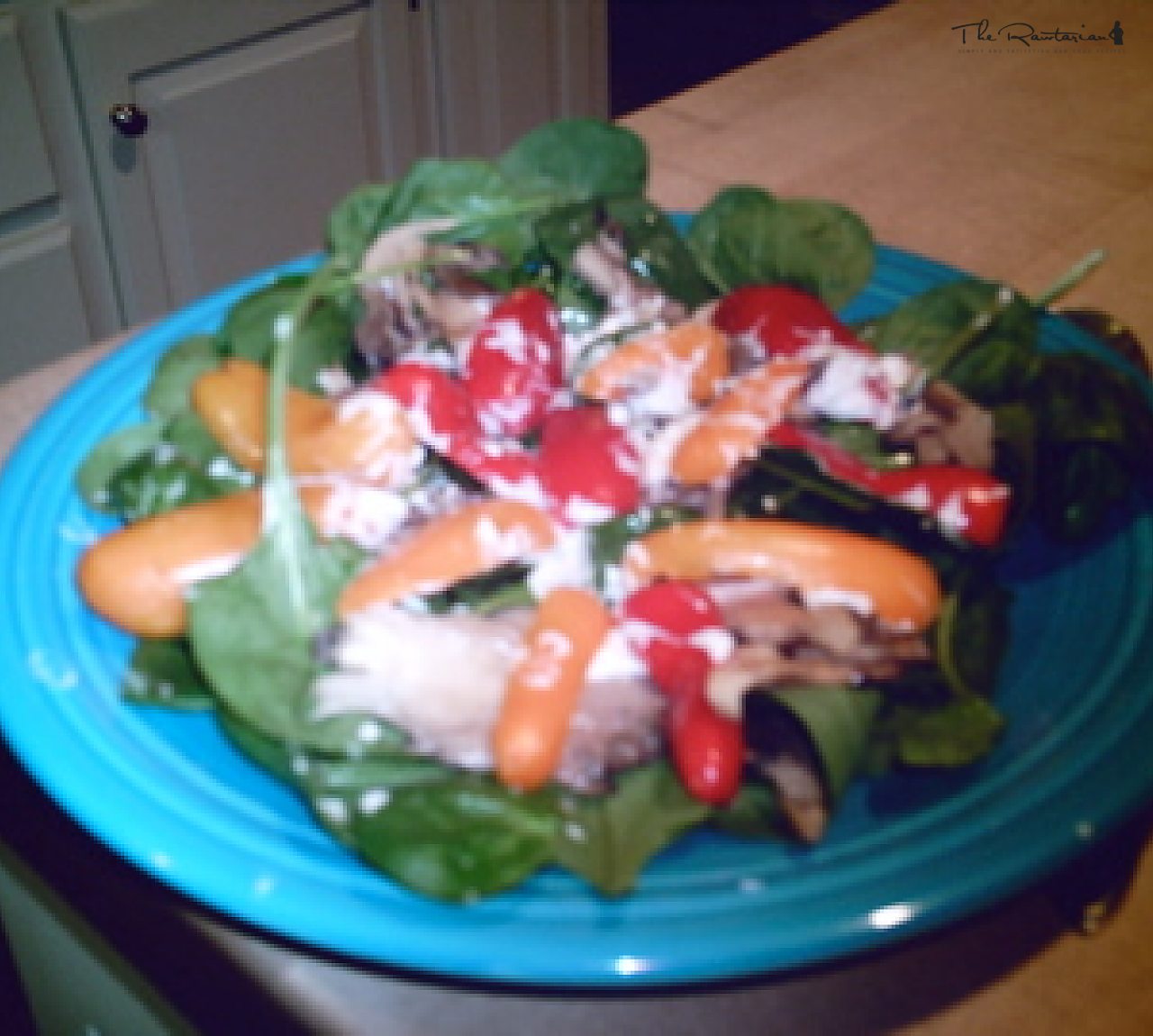 Sweet Oyster Mushroom Salad | The Rawtarian