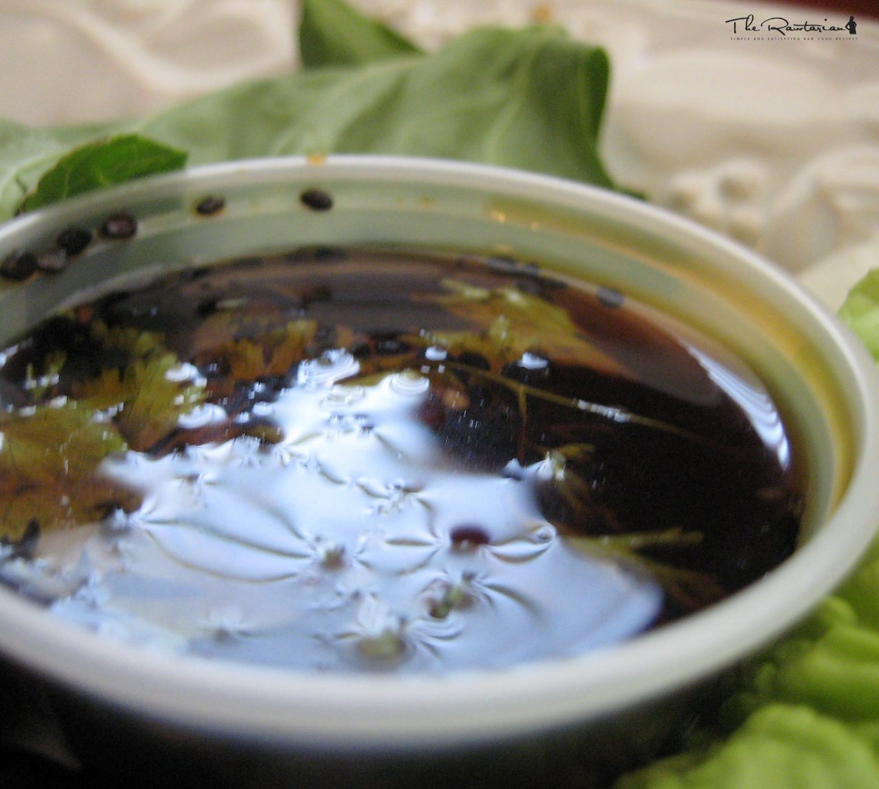 Sweet Sesame Seed Dipping Sauce The Rawtarian