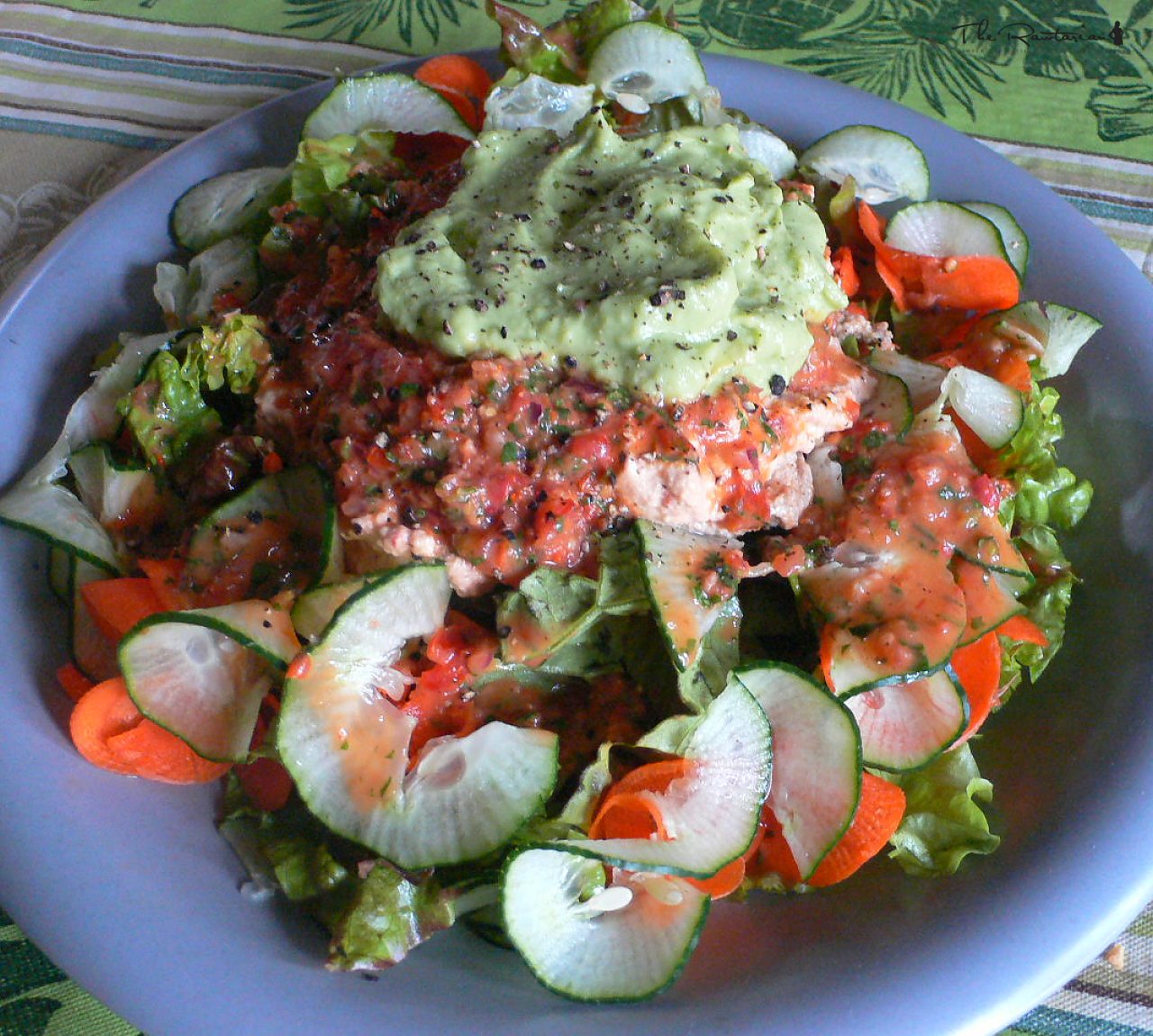 taco salad. | The Rawtarian