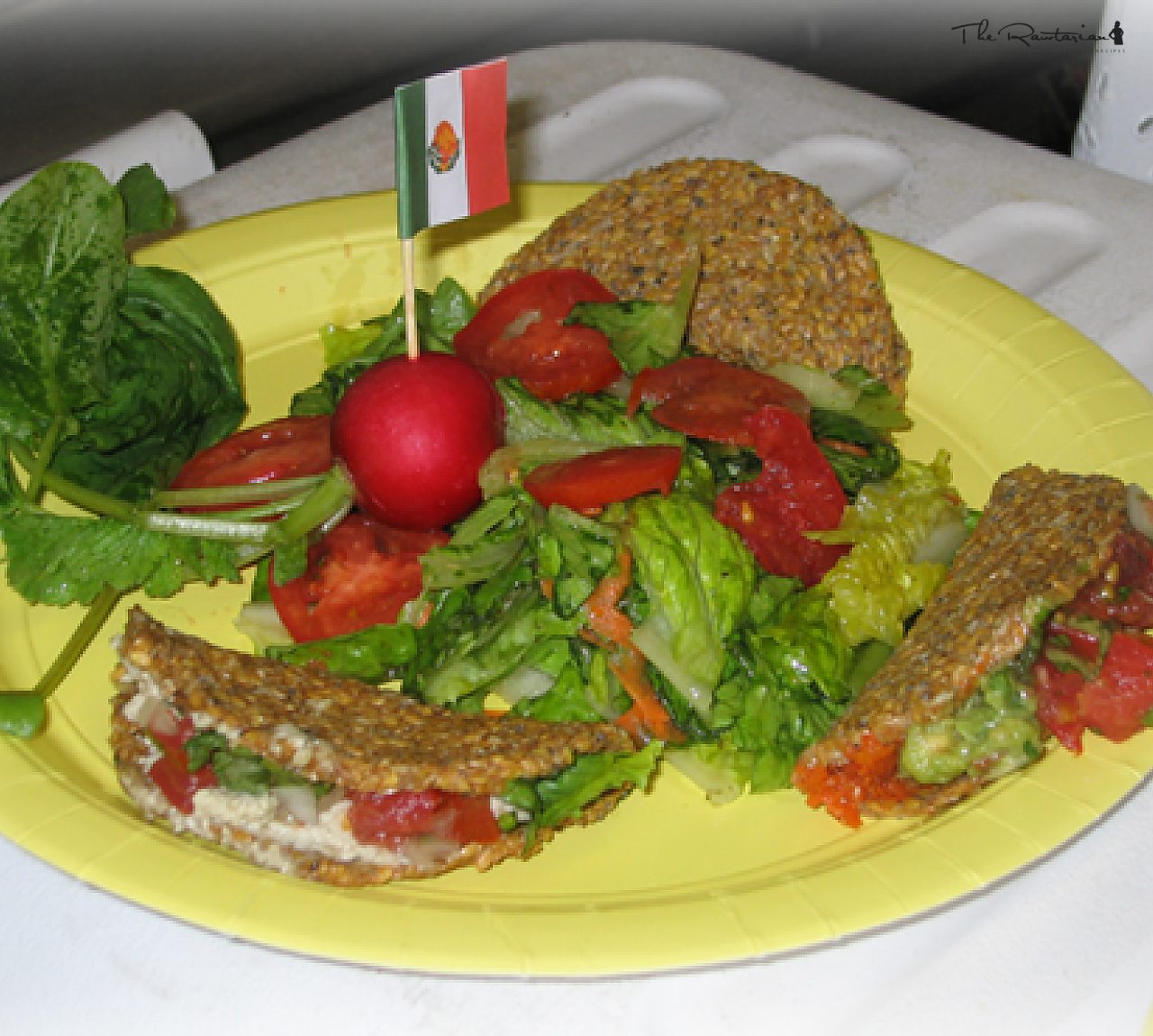 Taco shells with fillings The Rawtarian