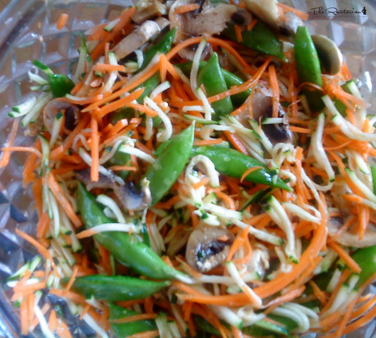 Vegetable Lo Mein/ Kung Wow Veggies The Rawtarian