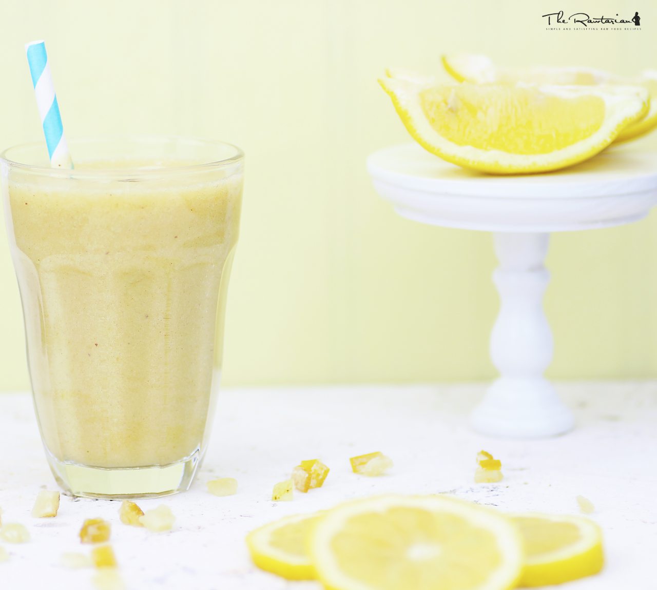 Raw lemonade smoothie The Rawtarian