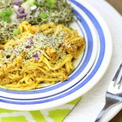 Raw asian noodle salad recipe