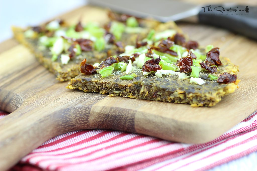 Raw Pizza Crust Recipe The Rawtarian Raw Pizza Crust Recipe The Rawtarian