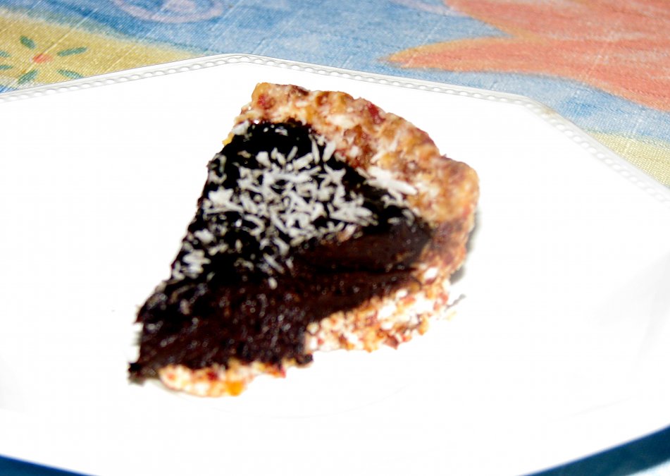 Carob Cream Pie The Rawtarian