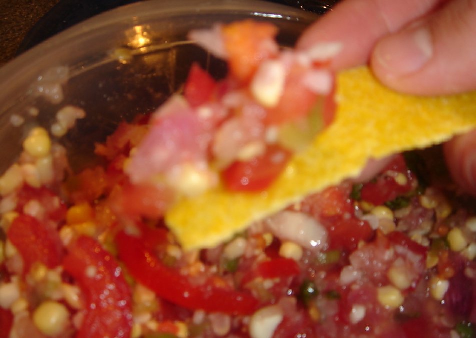 Zesty Lime Corn Chips The Rawtarian